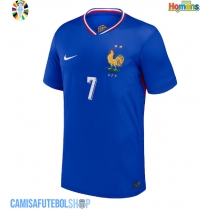 Camisa de time de futebol França Antoine Griezmann #7 Replicas 1º Equipamento Europeu 2024 Manga Curta